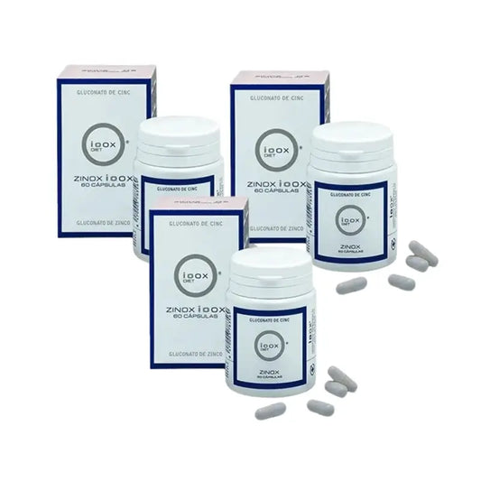 Ioox Zinox Pack 3 x 60 gélules