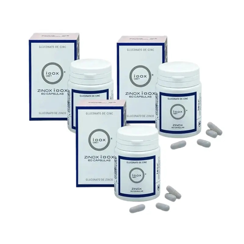 Ioox Zinox Pack 3 x 60 gélules