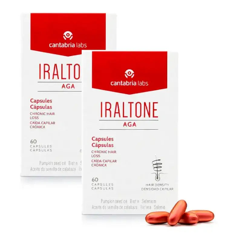 Iraltone Aga, Pack 2 x 60 Capsules