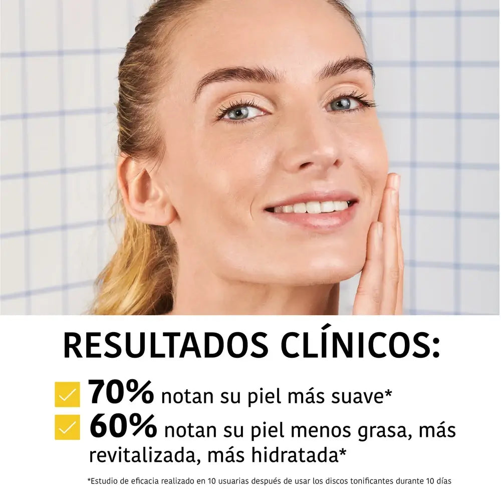 Disques toniques exfoliants Iroha Nature, 10 pièces