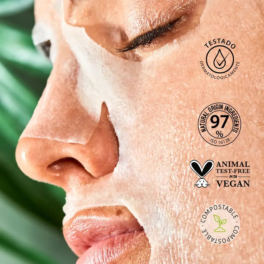 Iroha Nature Natural Extracts Aha Peeling Facial Mask, 20 Ml