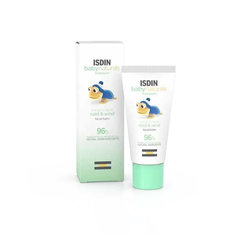 Isdin Baby Naturals Baume pour le visage contre le froid et le vent, 30 ml