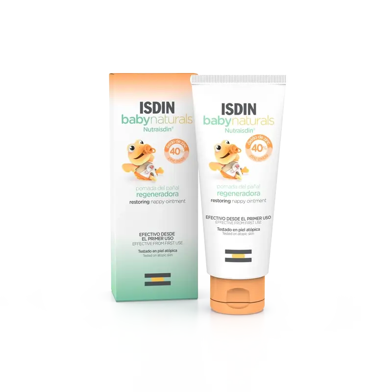 Isdin Baby Naturals Pommade régénératrice pour le change 100 ml