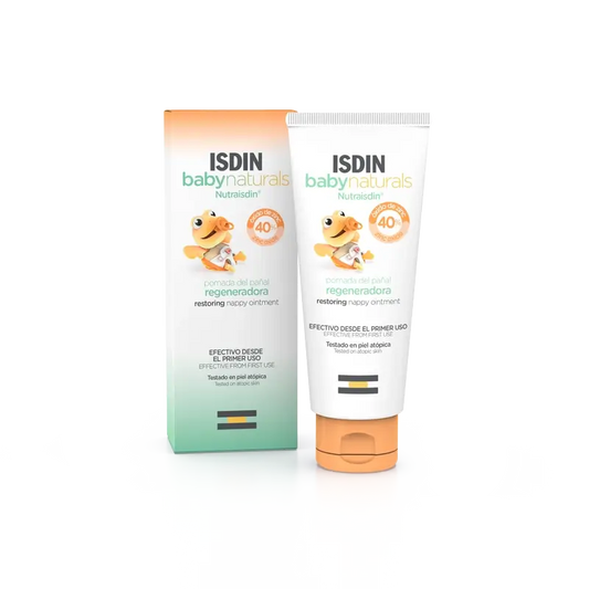 Isdin Baby Naturals Pommade régénératrice pour le change 100 ml