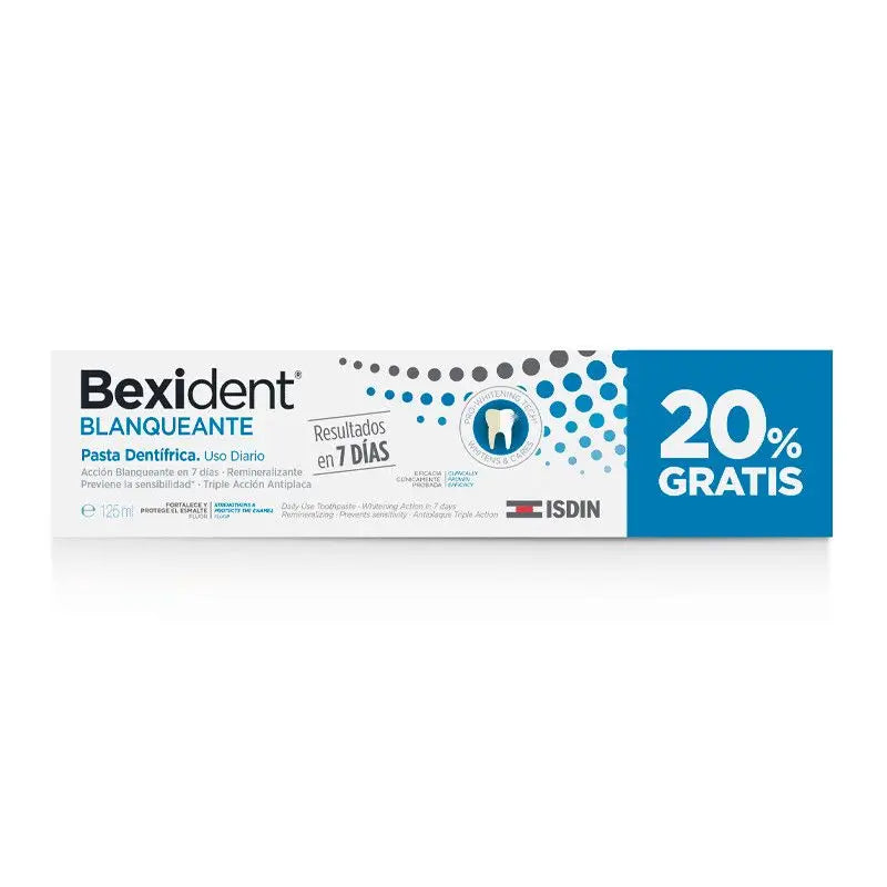 Isdin Bexident Whitening Toothpaste 20% Discount 125 Ml