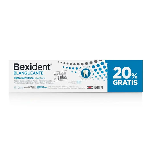 Isdin Bexident Whitening Toothpaste 20% Discount 125 Ml