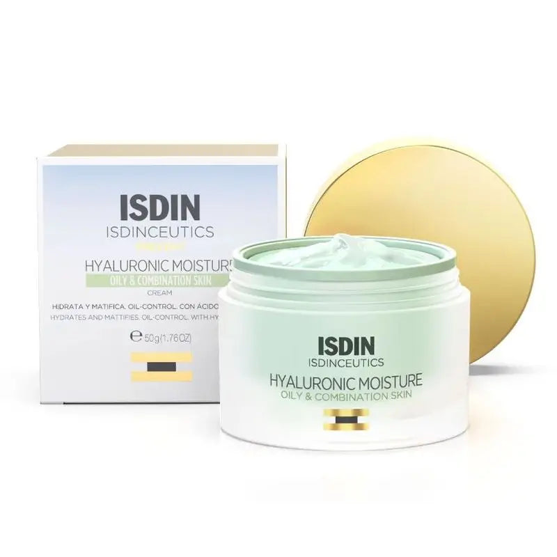 Isdinceutics Hyaluronic Moisturising Cream Oily Combination Skin 50 Ml