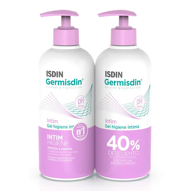 Isdin Duplo Germisdin Intim 500 Ml 40% Discount 2Ud