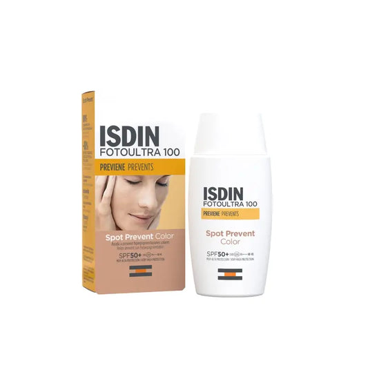 Isdin Fotoprotector Fotoultra 100 Spot Prevent Colour Spf50+, 50Ml