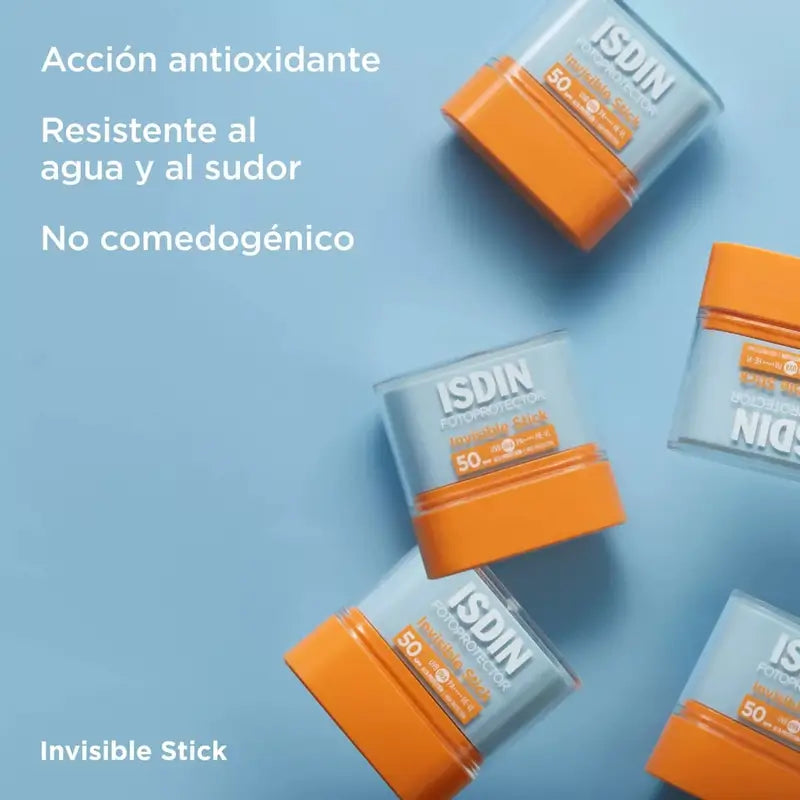 Isdin Fotoprotector Invisible Stick SPF 50+, 10Gr