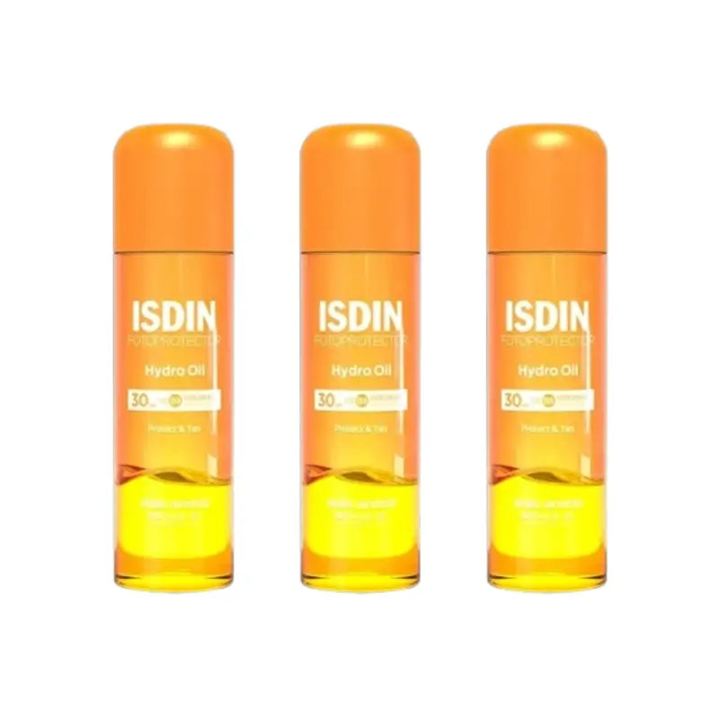 Isdin Hydro Oil Spf 30, 3X200 Ml