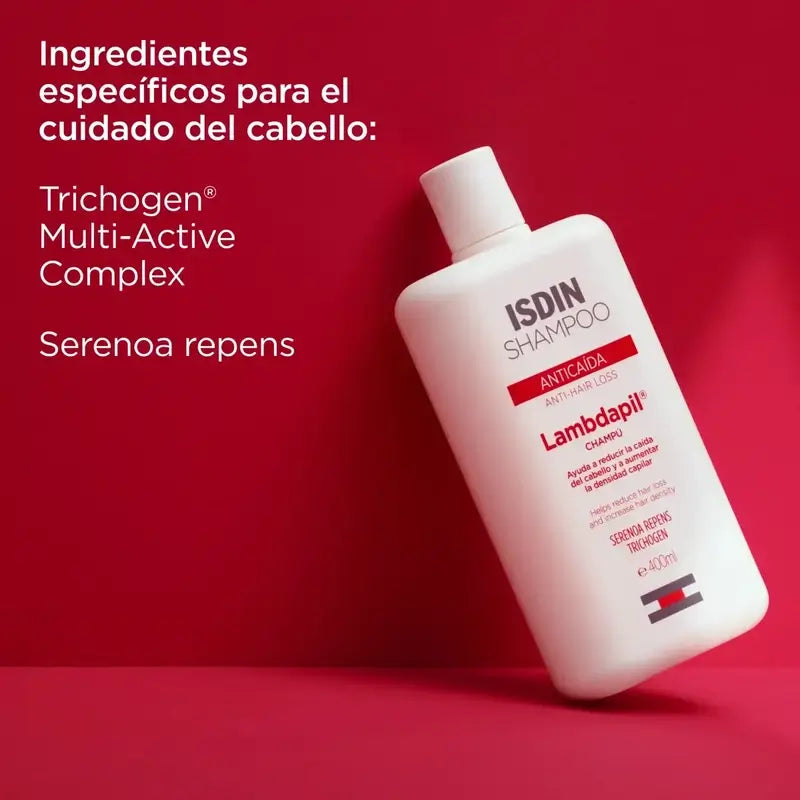 Isdin Lambdapil Shampooing anti-chute 400 Ml