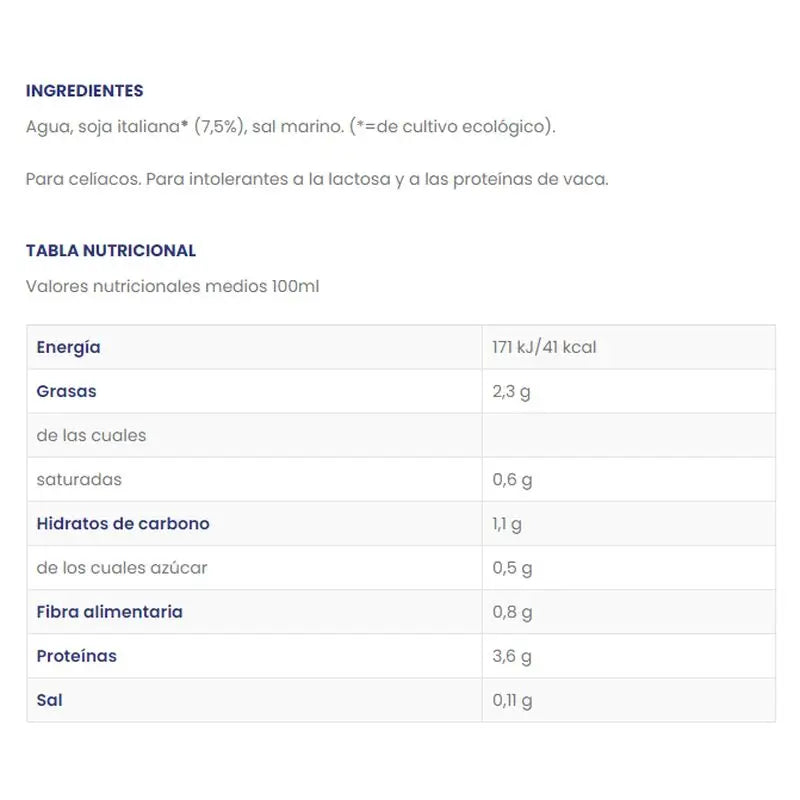 Isola Bio Organic Soya Drink, 1 litre
