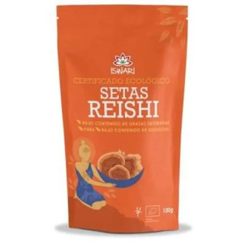 Iswari Reishi Mushrooms Superfood 100Gr. Bio