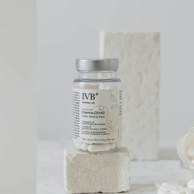 Ivb Wellness Lab Vitamine D3+K2, 90 gélules