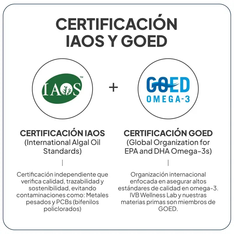 Ivb Wellness Lab Vegan Omega 3+, 30 gélules