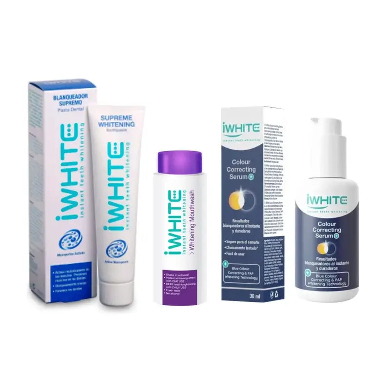 Routine de blanchiment iWhite
