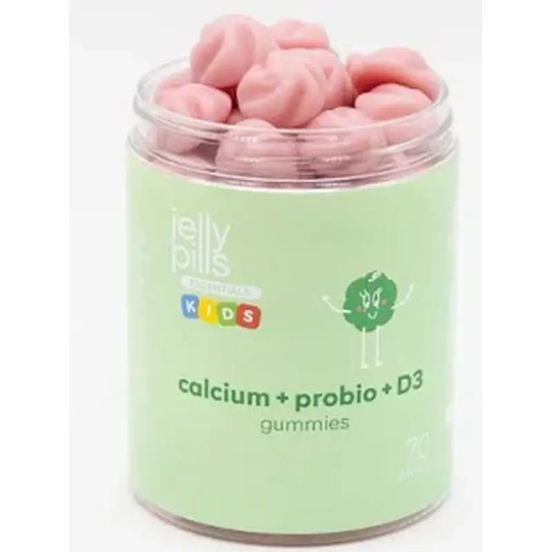 Jelly Pills Caclium+D3+K2+Propbio Kids , 70 gommes