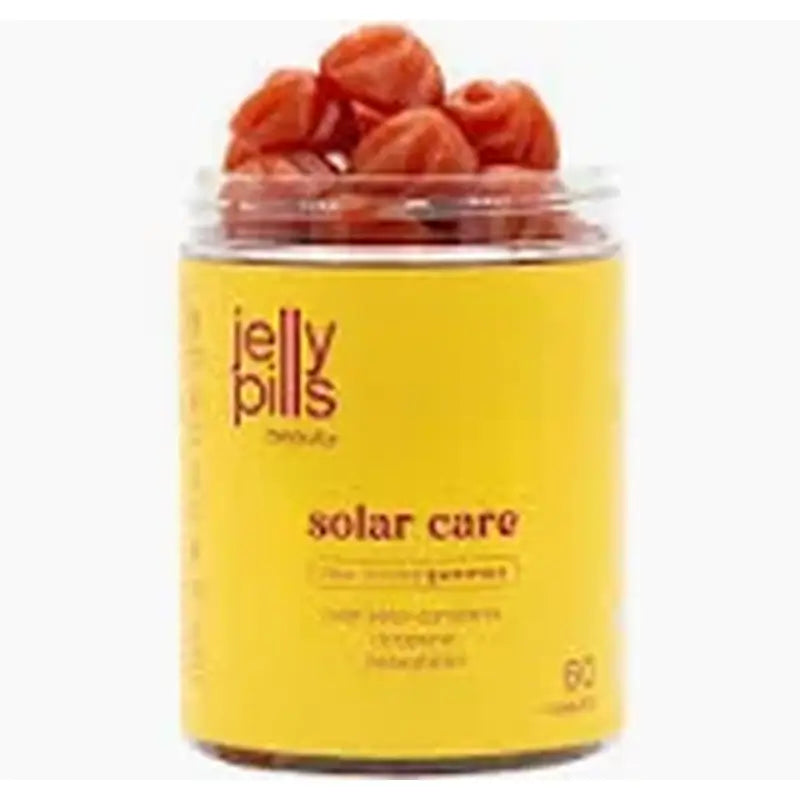 Jelly Pills Supplément alimentaire de soin solaire en format gummies, 60 gummies