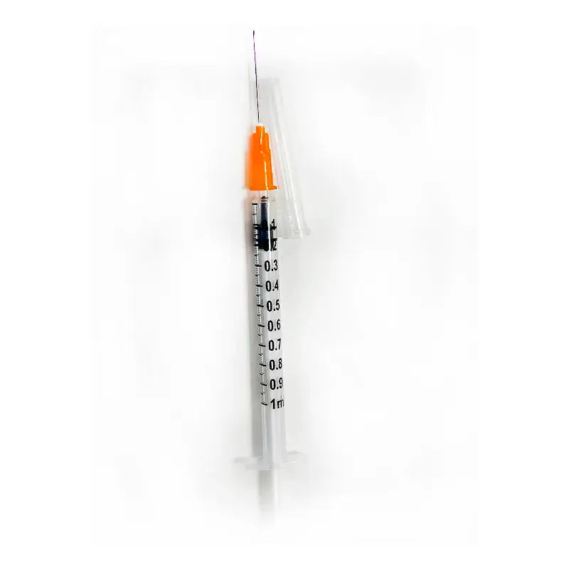 Seringue avec aiguille 1 Ml, 100 unités (25gx16mm)