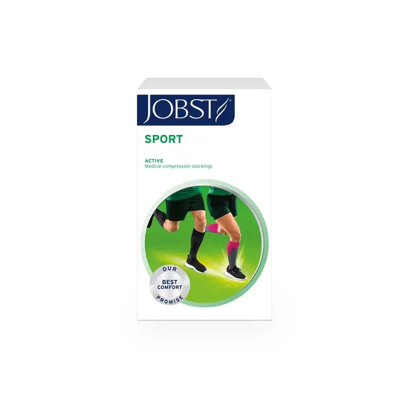 Chaussettes de sport Jobst, noires, 15-20 mmhg