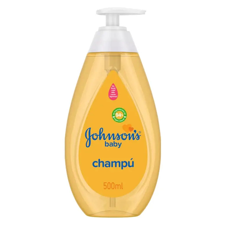 Johnson's Baby Classic Shampooing, cheveux doux, brillants et hydratés, 500ml