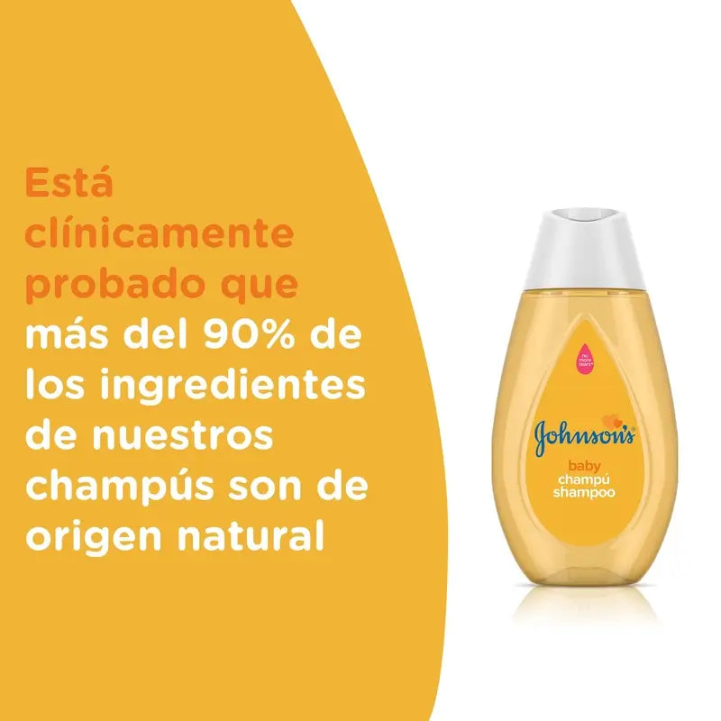 Johnson's Baby Classic Shampooing, cheveux doux, brillants et hydratés, 500ml