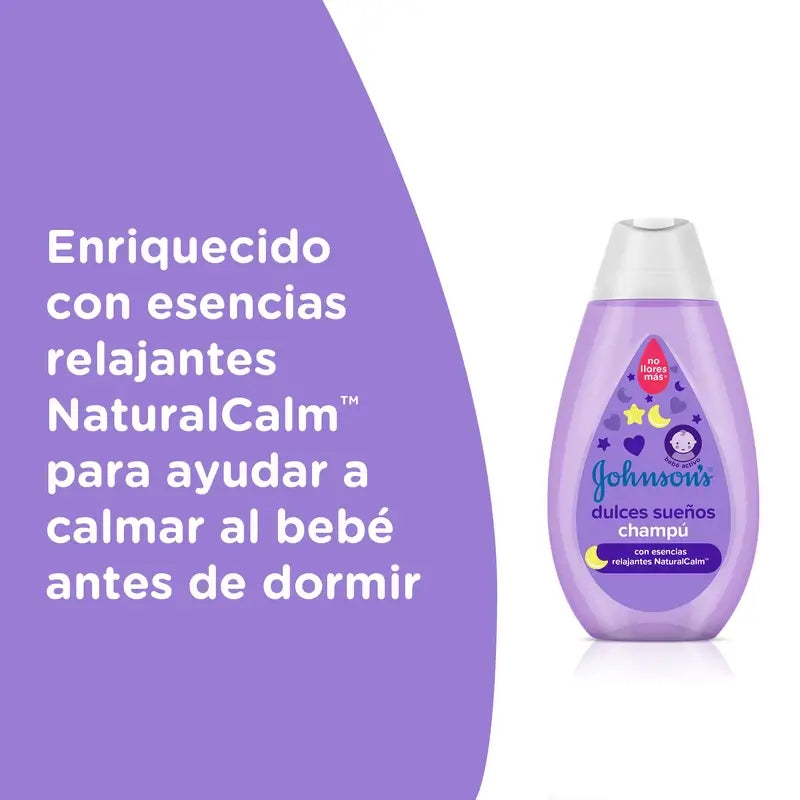 Johnson's Baby Sweet Dreams, Naturalcalm Shampooing relaxant, lavande et camomille, 500 ml