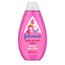 Shampooing pour enfants Johnson's Baby Shampooing Shine Drops, avec huile d'argan, pour des cheveux brillants, lisses et soyeux, 500 ml