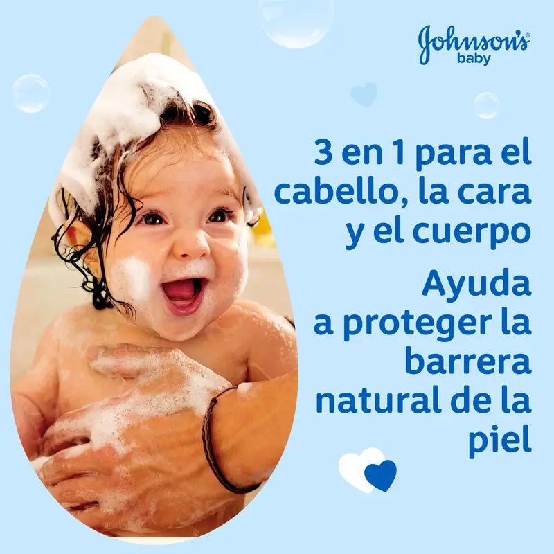Gel de bain Johnson's Baby Complete Care, 500 ml