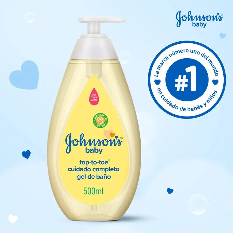 Gel de bain Johnson's Baby Complete Care, 500 ml