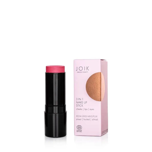 Joik Stick multifonction 3 en 1 (joues, lèvres et yeux) 01 Blushing Pink , 8,5 grammes