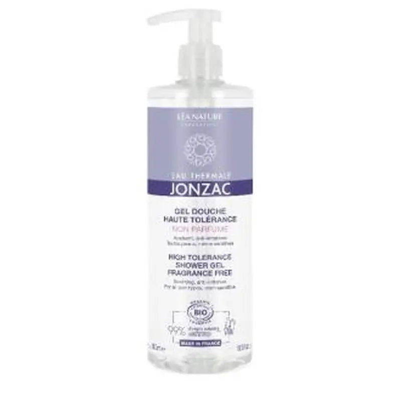 Jonzac Eco-Bio High Tolerance Unscented Shower Gel 500Ml Bio