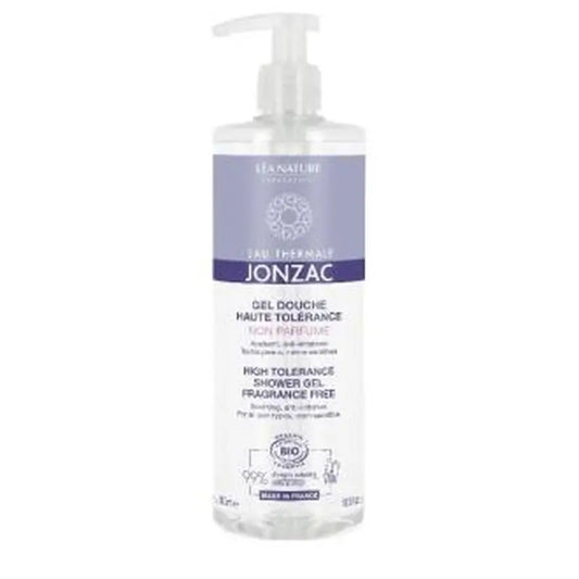 Jonzac Eco-Bio High Tolerance Unscented Shower Gel 500Ml Bio