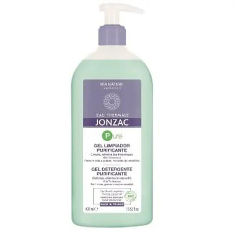 Jonzac Eco-Bio Pure Purifying Cleansing Gel 400Ml. Bio