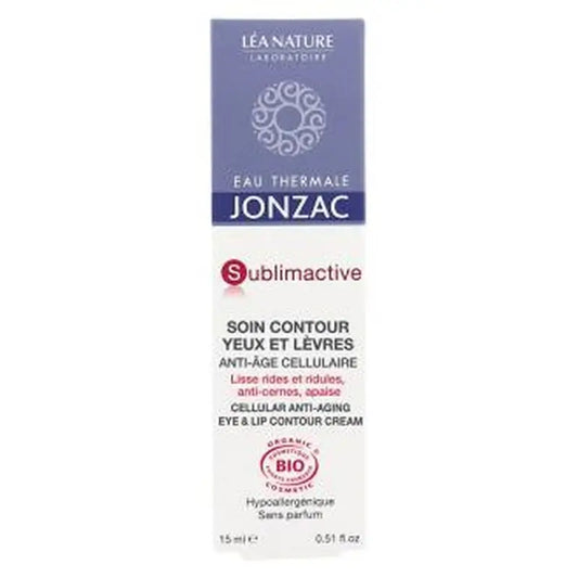 Jonzac Eco-Bio Sublimactive Eye & Lip Contour 15Ml. Bio