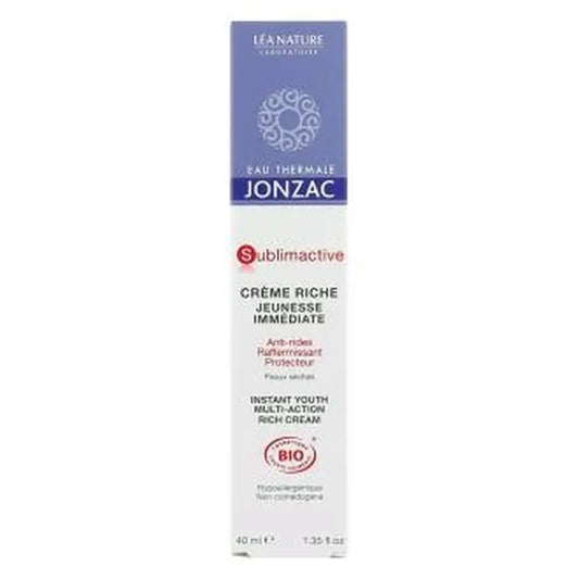 Jonzac Eco-Bio Sublimactive Rich Anti-Aging Cream 40Ml. Bio