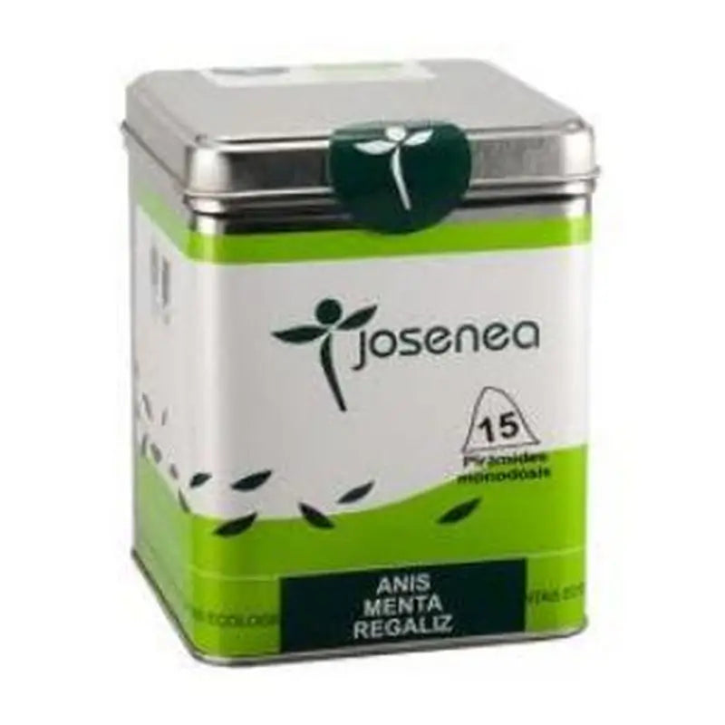 Josenea Aniseed Mint Liquorice Tin 20Sbrs.