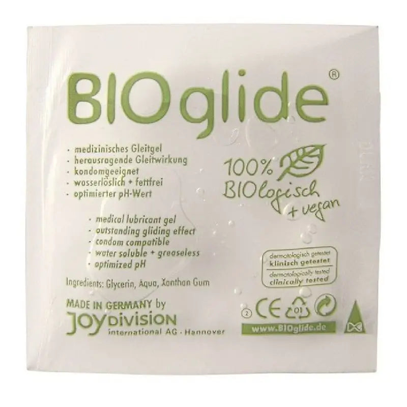 Joydivision Bioglide Bioglide Lubricant Liquid Single Dose 3 Ml