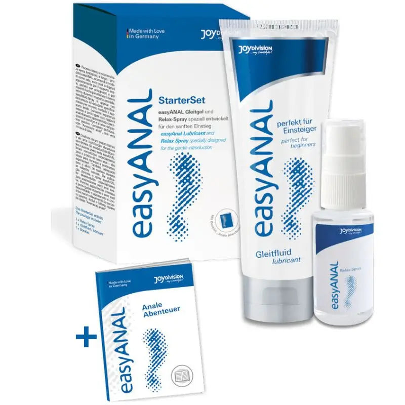 Joydivision Easyanal Starter Set Anal Lubricant + Relaxing Anal Lube