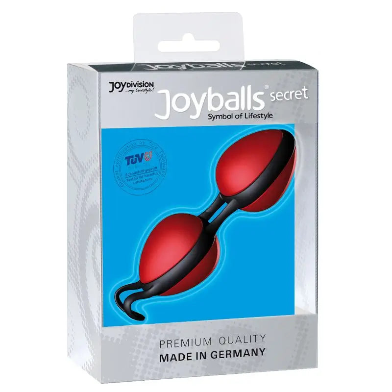 Joydivision Joyballs boules chinoises noires et rouges