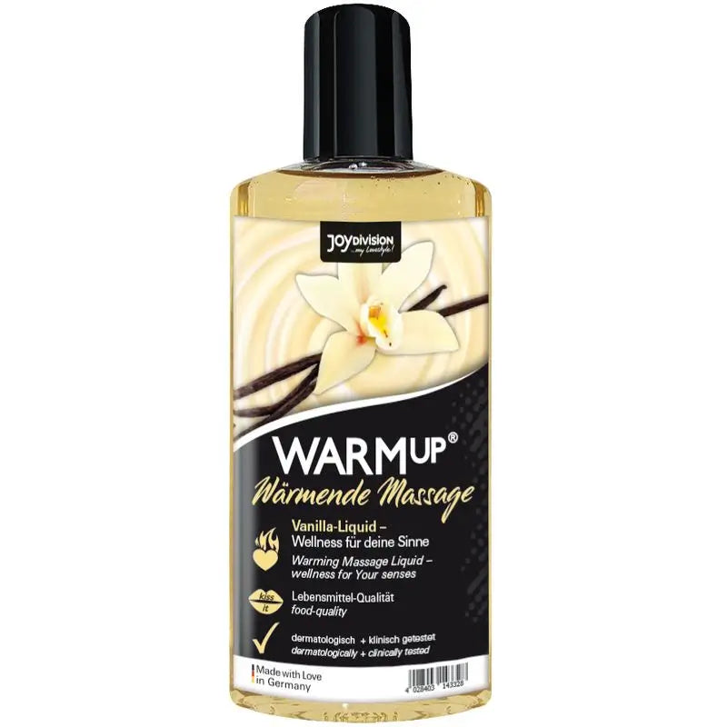 Joydivision Warmup Warming Massage Oil Vanilla 150ml