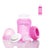 Joykids Biberon en verre 150Ml Fuchsia Thermos Everyday Baby