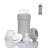 Joykids Biberon en verre 240Ml Gris Everyday Baby