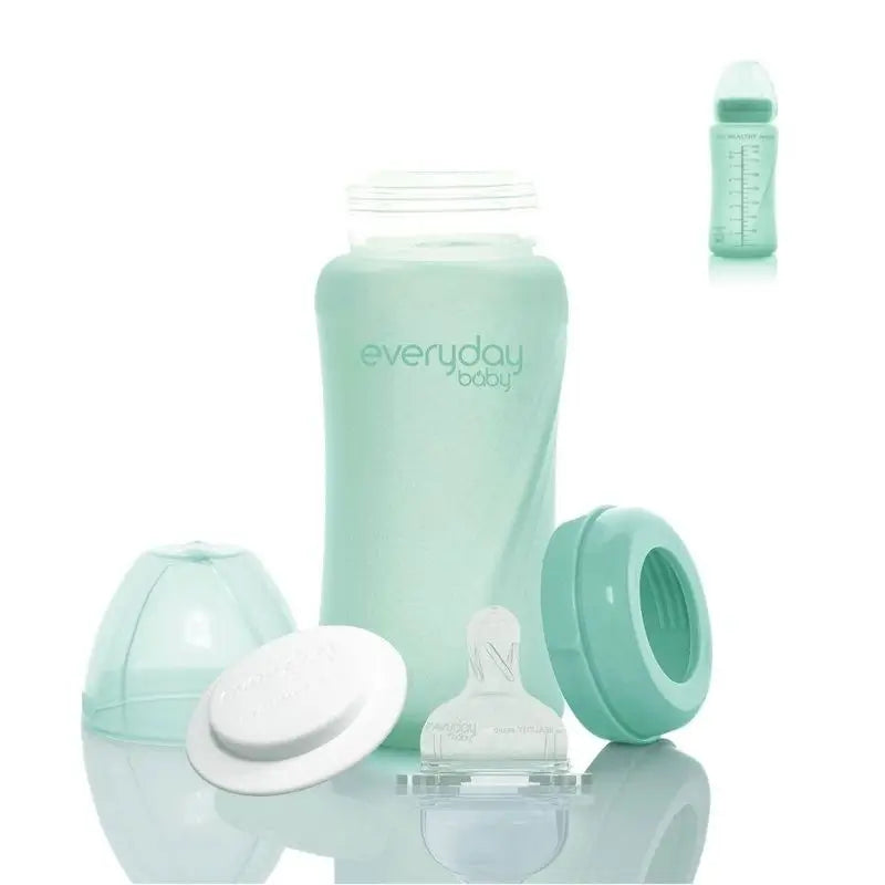 Joykids Biberon en verre 240Ml Everyday Baby Mint