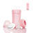 Joykids Biberon en verre 240Ml Rose Clair Everyday Baby