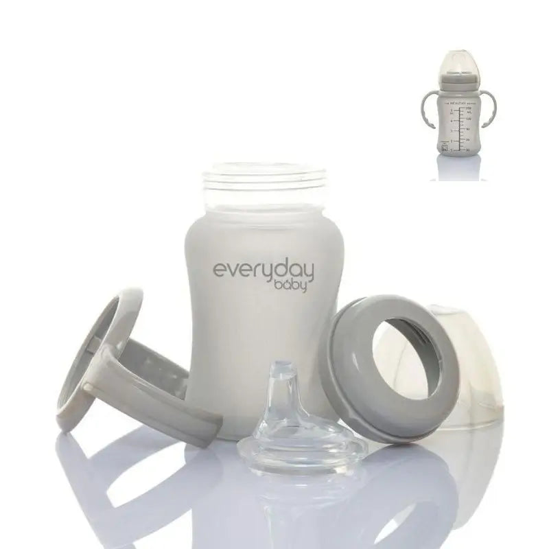 Joykids Tasse d'entraînement en verre 150 ml Gris Everyday Baby