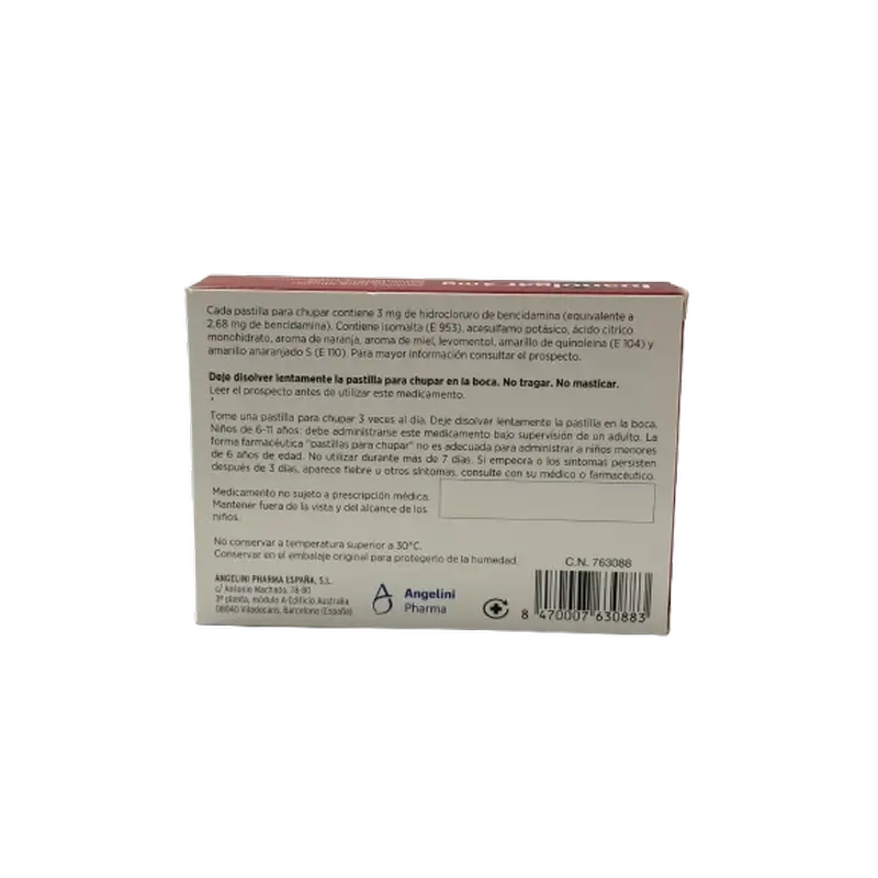 Juanolgar 3 Mg Pastilles aromatisées à l'orange et au miel, 20 Pastilles