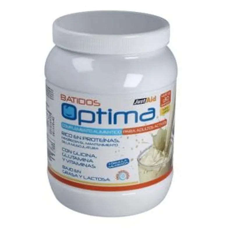 Just Aid Optima Protein & Carbohydrate Shake. Vanilla 420Gr