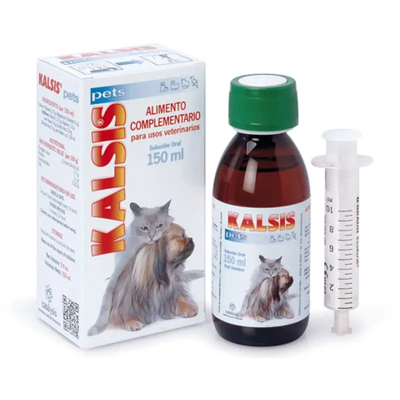 Kalsis Pets Oral Solution Bone System Supplementary Food, 150 ml